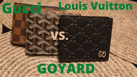 goyard vs gucci|goyard vs lv.